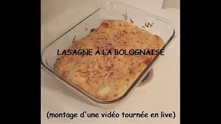 19  Lasagne à la bolognaise [upl. by Elgna869]