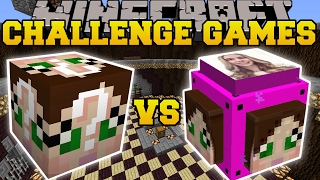 Minecraft GAMINGWITHJEN VS GAMINGWITHJEN CHALLENGE GAMES  Lucky Block Mod  Modded MiniGame [upl. by Ocnarfnaig221]