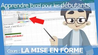 Apprendre Excel pour débutants  La mise en forme des cellules sur Excel [upl. by Ullyot]