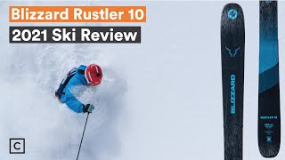 2021 Blizzard Rustler 10 Ski Review  Curated [upl. by Phene16]