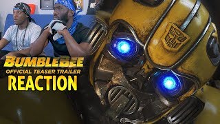 Bumblebee Official Teaser Trailer Reaction [upl. by Moia43]