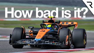 What’s wrong with McLaren’s troubling 2023 car at F1 testing [upl. by Junieta]