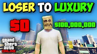 From Loser to Luxury in GTA Online How I Built a 100 Million Empire  Part 1 [upl. by Arimaj]