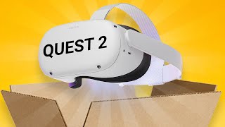 Oculus Quest 2 Unboxing Review and Setup Guide [upl. by Engelhart]