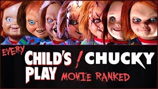 Every Childs Play  Chucky Movie RANKED [upl. by Ancilin920]