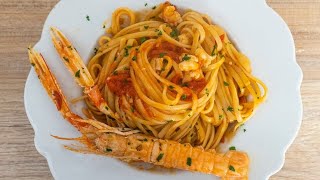 Linguine agli scampi –La vera ricetta originale [upl. by Stubstad]