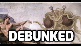 DEBUNKED Flying Spaghetti Monster amp Invisible Pink Unicorn [upl. by Imoan]