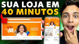 COMO CRIAR UMA LOJA DE DROPSHIPPING DO ZERO  Aula Completa e GRATUITA Atualizado [upl. by Lennox]