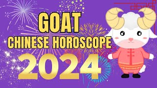 Goat Chinese Horoscope 2024 Predictions  Ziggy Natural [upl. by Breed]