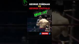 George Foreman vs George Chuvalo boxing boxingmatch figthing fighthighlights fightmatch [upl. by Airekahs]