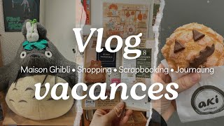 🍁 Vlog vacances 3 Maison Ghibli • haul sostrene grene • journaling scrapbooking amp pancakes 🥞 [upl. by Mussman]