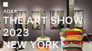 THE ART SHOW 2023 NEW YORK ADAAART FAIRARMORY BUILDING ARTNYC [upl. by Acquah]