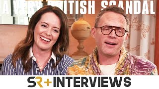 Claire Foy amp Paul Bettany A Very British Scandal Interview [upl. by Okimat]