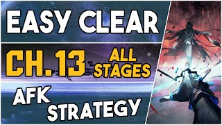 All Chapter 13 Stages  Adverse Environment  AFK Easy Strategy 【Arknights】 [upl. by Teirtza]