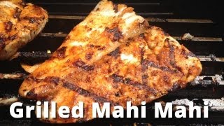 Grilled Mahi Mahi  How To Grill Mahi Mahi Fish Tacos [upl. by Viola]