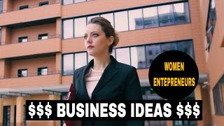 46 Great Business Ideas For Women Entrepreneurs [upl. by Atalanta896]