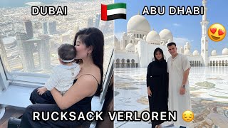 RUCKSACK MIT WERTSACHEN VERLOREN IN DER MOSCHEE 😰  DUBAI amp ABU DHABI VLOG [upl. by Shiverick743]