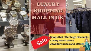 Meadowhall Shopping Mall Tour in Sheffield Luxury Shopping In UK [upl. by Dorrej]