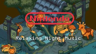 Relaxing Nintendo music video game mostly nintendo w Night ASMR ambience [upl. by Samy]