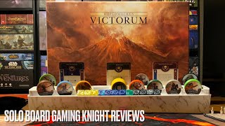 Hoplomachus Victorum REVIEW  A Worthy Solo Experience  Solo Board Game Review  SBGK [upl. by Cato804]