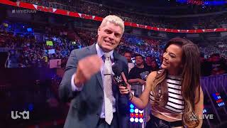 Cody Rhodes Promo  Tommaso Ciampa amp Gunther Entrance – WWE Raw 10223 [upl. by Ahsenal]