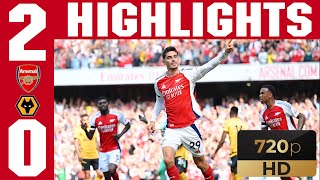 FULL HIGHLIGHT Arsenal vs Wolves 720HD  Premier League 20242025 Season [upl. by Anemolif]