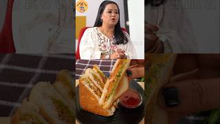 Bharti Singhs Viral Sandwich Recipe shorts sandwich bhartisingh [upl. by Crim]