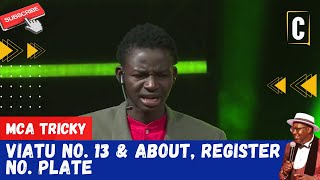 VIATU NO 13 amp ABOUT REGISTER NO PLATE BY MCA TRICKY [upl. by Tremml]