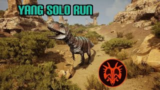 Solo Yangchuanosaurus Yang  Path of Titans [upl. by Richlad124]