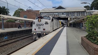 3448 passing Gosford with CLP12C505C509SSR102 [upl. by Assilev457]