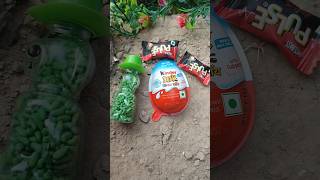 Pulse strawberry 🍓 candy with gems in Kinder Joy Box shorts ytshorts kinderjoy [upl. by Blaine]