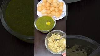 Most famous street food 🔥ASMR Cooking…youtubeshorts panipuri golgappa [upl. by Accber]