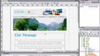 Flash Text Dreamweaver Tutorial [upl. by Buderus354]