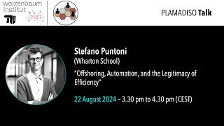 “Offshoring Automation and the Legitimacy of Efficiency” Stefano Puntoni [upl. by Ohs807]