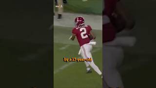 Alabamas 17YearOld WR Made quotThe Best Play Ive Ever Seenquot shorts alabama [upl. by Siger]