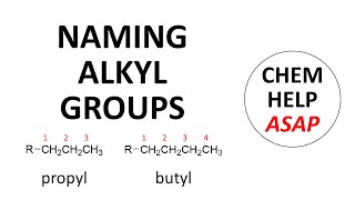 naming molecules with alkyl groups [upl. by Doss632]