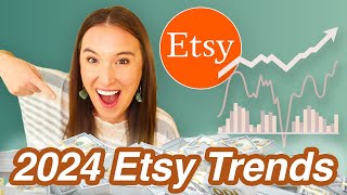 2024 ETSY TRENDS 📈 the 10 products that will be FLYING off the shelves [upl. by Arualana]