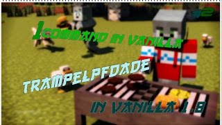 Trampelpfad in Minecraft 18  1 Command   Die Babos [upl. by Caspar275]