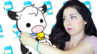 WHY I DONT DRINK COW MILK ❤ QUESTIONOFTHEWEEK [upl. by Annitsirhc628]