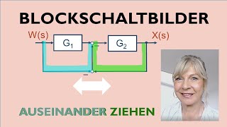 Korrektes quotAuseinanderziehenquot von Blockschaltbildern Vereinfachen von Signalflussplänen [upl. by Eidde]