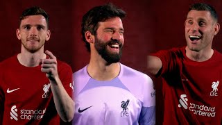 Hilarious Liverpool FC media day outtakes and bloopers  YES MY FAVOURITE [upl. by Ozmo]