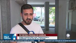 PSP reforça presença no Zambujal [upl. by Naaman398]