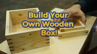 From Scrap to Treasure Build Your Own Wooden Box woodworking  creativity  craftsman  Wooden Box [upl. by Lu]