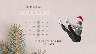 December 21st Live Pilates Class [upl. by Couhp]