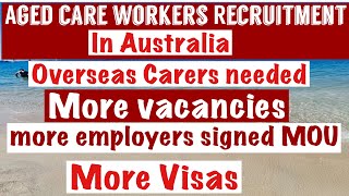 Australian needs overseas aged carers Aged care agreement 2024 update [upl. by Anor208]