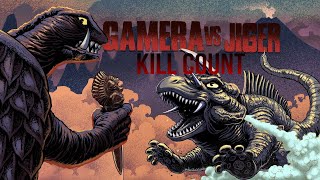 Gamera vs Jiger 1970 Kill Count [upl. by Susannah500]