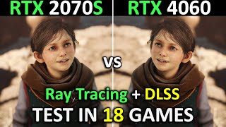 RTX 2070 SUPER vs RTX 4060  Test in 18 Games  1080p  1440p  The Ultimate Comparison 🔥  2024 [upl. by Nine]