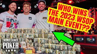 WSOP Main Event 2023 Final Table Extended Highlights 3 Players to Champion [upl. by Atsillak]