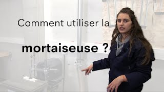 Comment utiliser la mortaiseuse [upl. by Royden134]