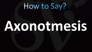 How to Pronounce Axonotmesis correctly [upl. by Lulu]